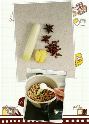 煮花生-盐水花生、夏日休闲小食的做法步骤2
