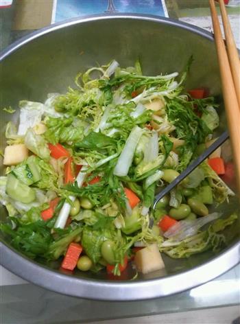 全素无油蔬果沙拉的做法步骤7
