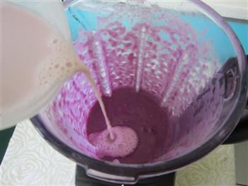 奶香紫薯米糊的做法步骤3