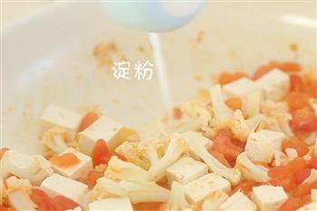 番茄花菜豆腐 宝宝辅食微课堂的做法图解12