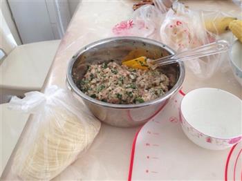 芹菜猪肉饺子的做法步骤2