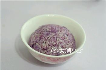 紫薯蛋包饭的做法步骤4