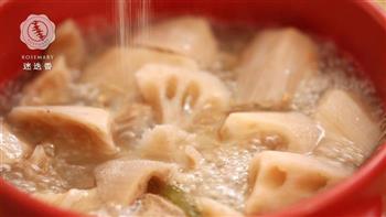 迷迭香-莲藕排骨汤的做法步骤8