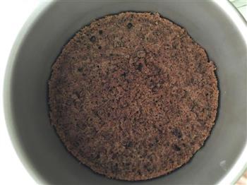 斋啡镜面巧克力莫斯蛋糕的做法步骤17
