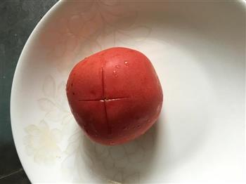 快手西红柿疙瘩汤的做法步骤1