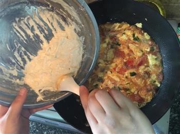 西红柿鸡蛋疙瘩汤的做法步骤7