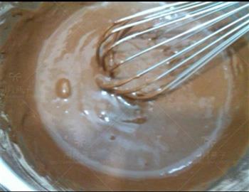 巧克力淋面蛋糕的做法图解4