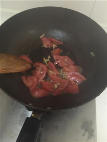 手擀面 西红柿鸡蛋打卤面的做法步骤7