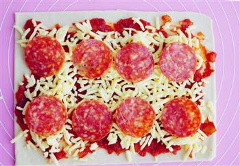 意式薄底披萨+自制披萨酱的做法步骤10
