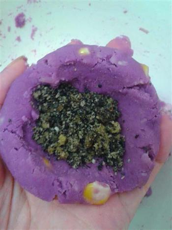 紫薯馅饼的做法步骤4