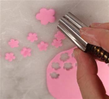 可爱雪人-翻糖饼干制作教程的做法图解3
