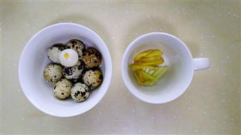煮毛豆+溏心卤鹌鹑蛋的做法步骤2
