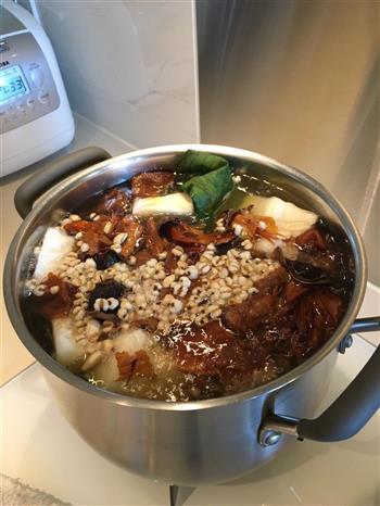 冬瓜土茯苓木棉花瘦肉汤的做法图解9