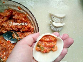 生煎饺子胡萝卜猪肉馅的做法步骤4
