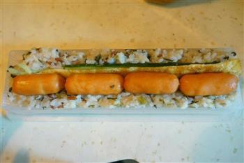 太卷寿司和里卷寿司，用现有材料做元气早餐的做法图解5