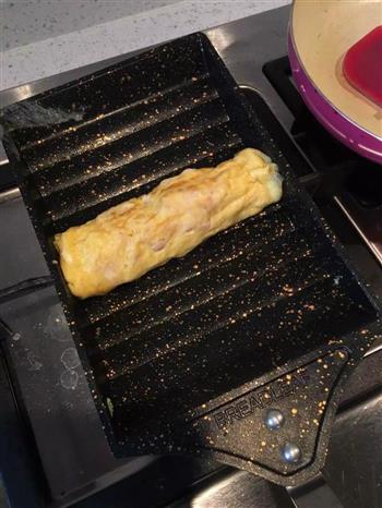 日式鸡蛋-火腿玉子烧的做法步骤12