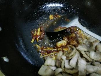 蒜苗香干回锅肉的做法步骤6