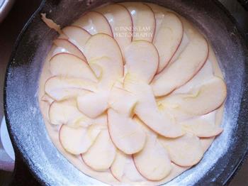 铸铁锅奶酪夹心酸奶苹果蛋糕的做法图解10