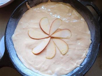 铸铁锅奶酪夹心酸奶苹果蛋糕的做法步骤11
