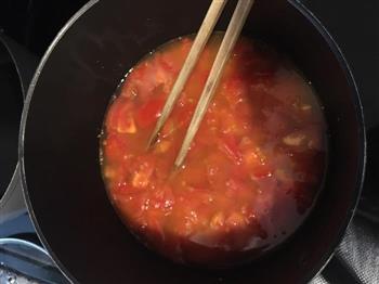 番茄鸡蛋疙瘩汤的做法步骤4