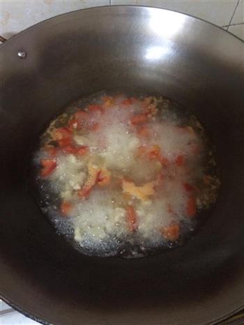 番茄鸡蛋面疙瘩汤的做法图解3