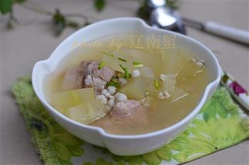 薏米排骨冬瓜汤的做法步骤1