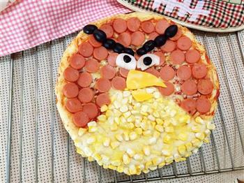 愤怒的小鸟披萨的做法图解11