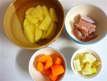 土豆清炖排骨的做法步骤1