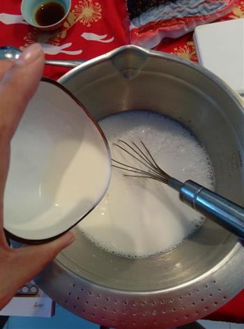 盛夏小食-椰汁红豆糕的做法步骤2