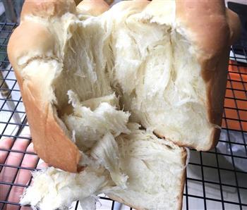 汤种手撕面包超级拉丝的做法步骤4