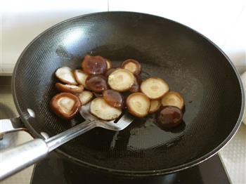 香菇油菜-一道家常的养生菜的做法图解6