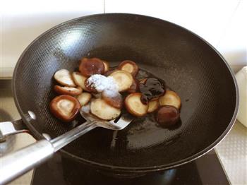 香菇油菜-一道家常的养生菜的做法步骤7