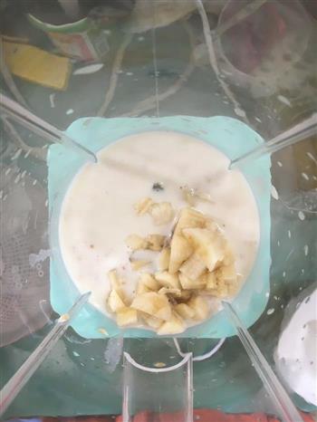 宝宝便秘小辅食-香蕉燕麦奶糊的做法步骤6
