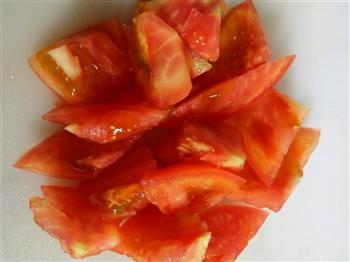 西红柿茄子炒鸡蛋的做法步骤3