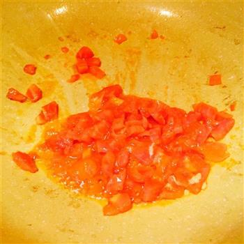 番茄鸡蛋炒菜花的做法图解5