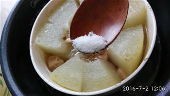 冬瓜炖排骨汤电饭煲的做法步骤6
