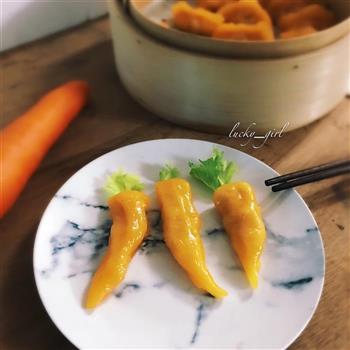 萌萌的胡萝卜水晶饺子的做法步骤13