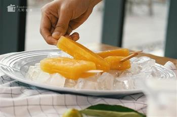 阳光橙汁冰棍的做法图解9