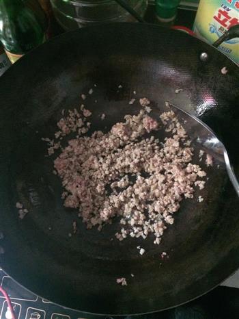 肉末干煸四季豆的做法图解4
