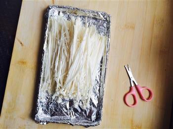 烤箱版锡纸金针菇的做法步骤2