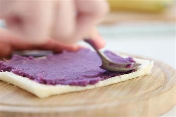 紫薯吐司卷 宝宝辅食微课堂的做法步骤6