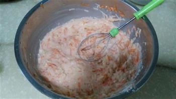 土豆胡萝卜软煎饼的做法步骤3