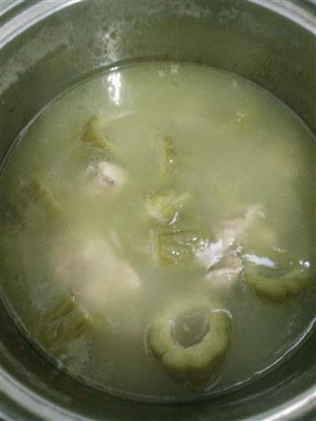 苦瓜黄豆猪骨汤的做法步骤6