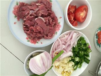 青椒牛肉的做法步骤2