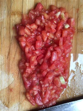 番茄茄丁肉酱面的做法步骤4