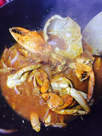 新加坡辣螃蟹的做法步骤6