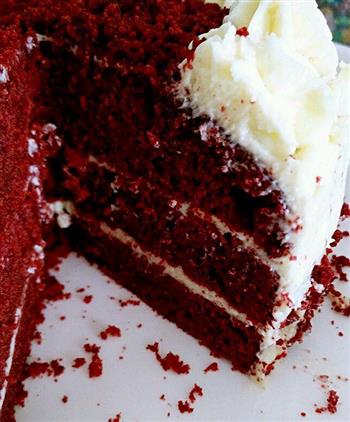 红丝绒蛋糕的做法步骤8