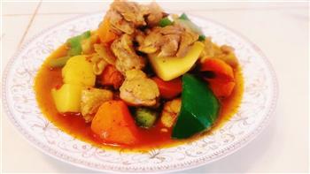 新疆大盘鸡+竹笋美味鲜鸡汤的做法步骤14