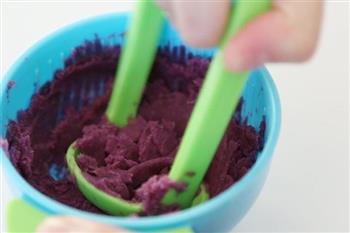 紫薯酸奶杯 宝宝辅食微课堂的做法图解3