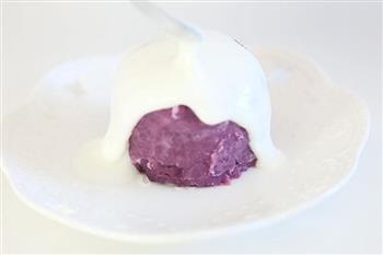 紫薯酸奶杯 宝宝辅食微课堂的做法图解6